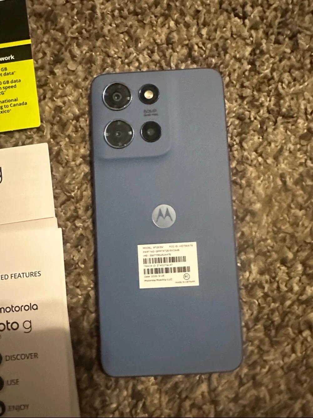 Motorola moto smartphone